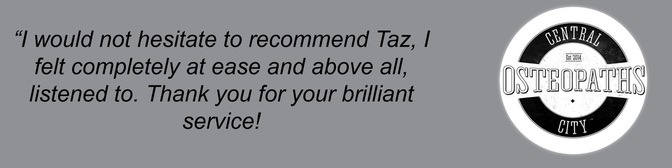 Osteopath Auckland - Testimonials of our Osteopaths